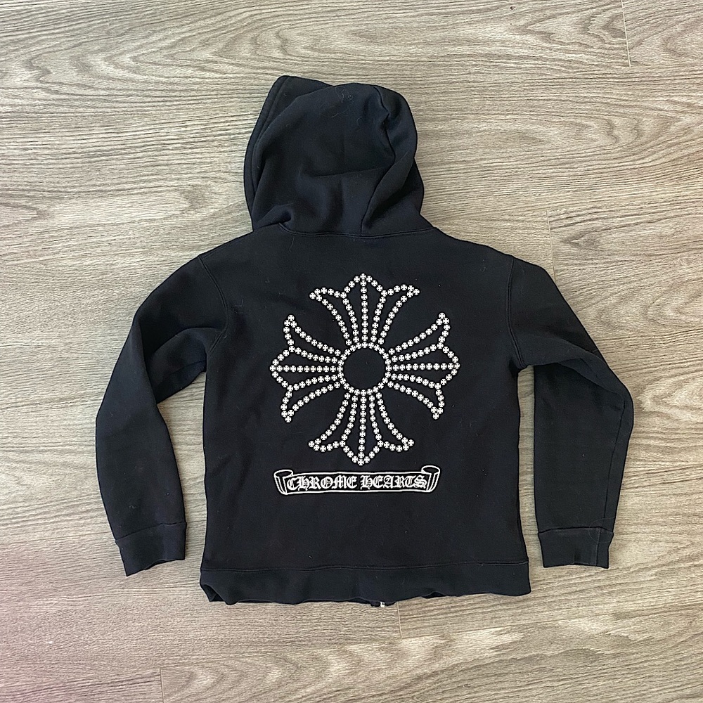 Chrome Hearts zip up hoodie